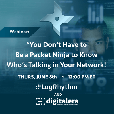 June 8th Webinar: You Don’t Have to Be a Packet Ninja to Know Who’s Talking in Your Network